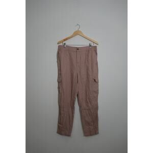 Cargo Pant Wonderly Size Large in Pink